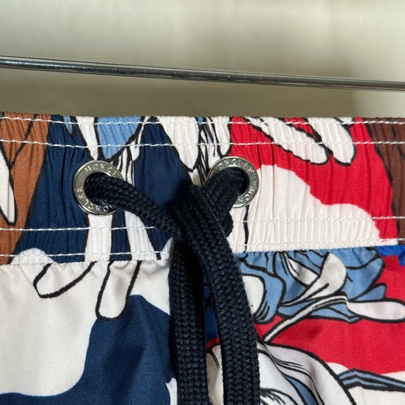 Moncler Floral Camo Print Swim Trunks - Picture 4 of 12